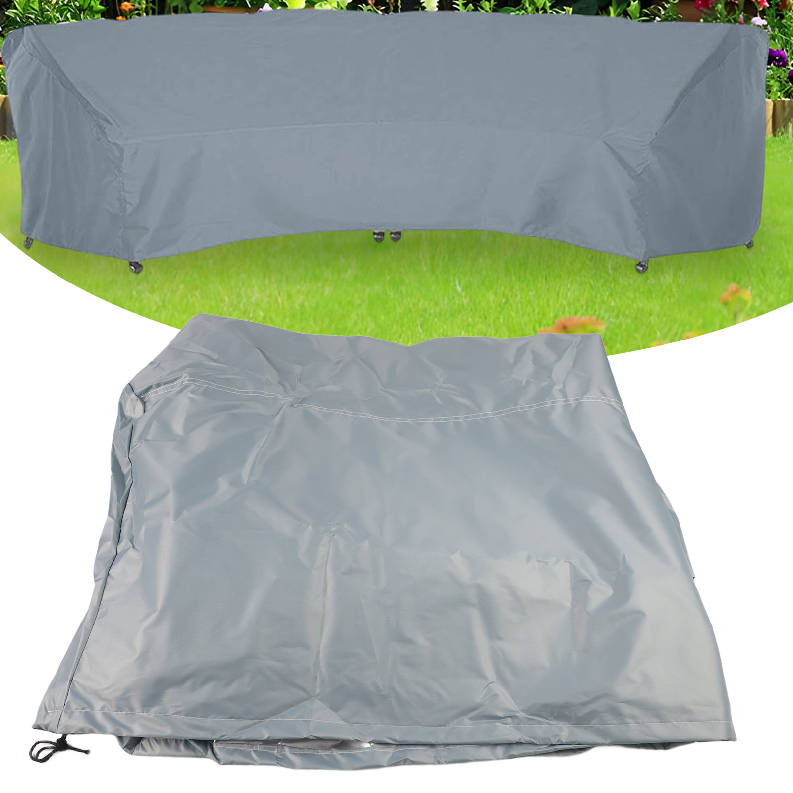 Outdoor Furniture Year Round - Kavisli Kanepe Örtüsü 210D Mobilya Örtüsü