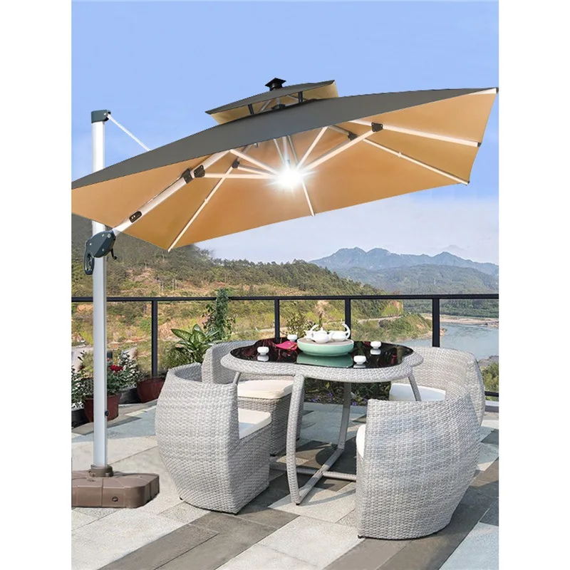 Outdoor Furniture In Store - DSA dış mekan rattan masa ve
