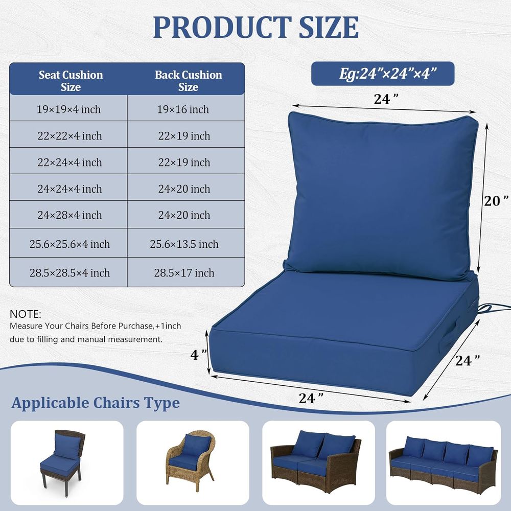 24x24 Dış Mekan Derin Koltuk M - Outdoor Furniture For Patio incelemesi ve fiyatı
