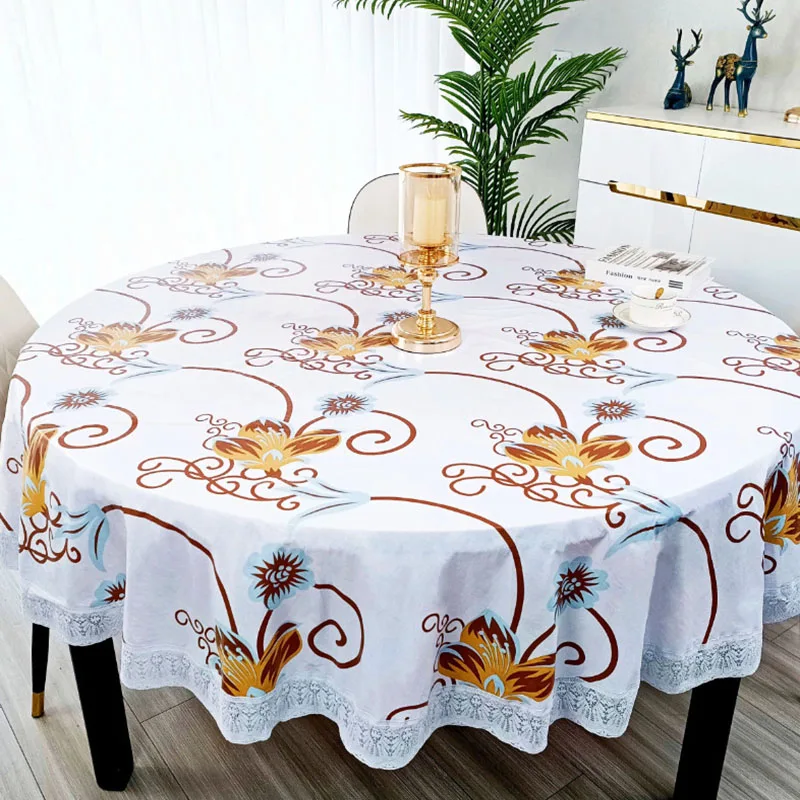 Pvc Çiçek Baskılı Yuvarlak Mas - Outdoor Furniture Year Round incelemesi ve fiyatı