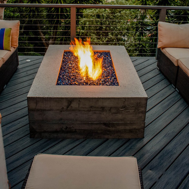 Modern Corten Çelik Şömine Gaz - Outdoor Furniture And Fire Pit incelemesi ve fiyatı